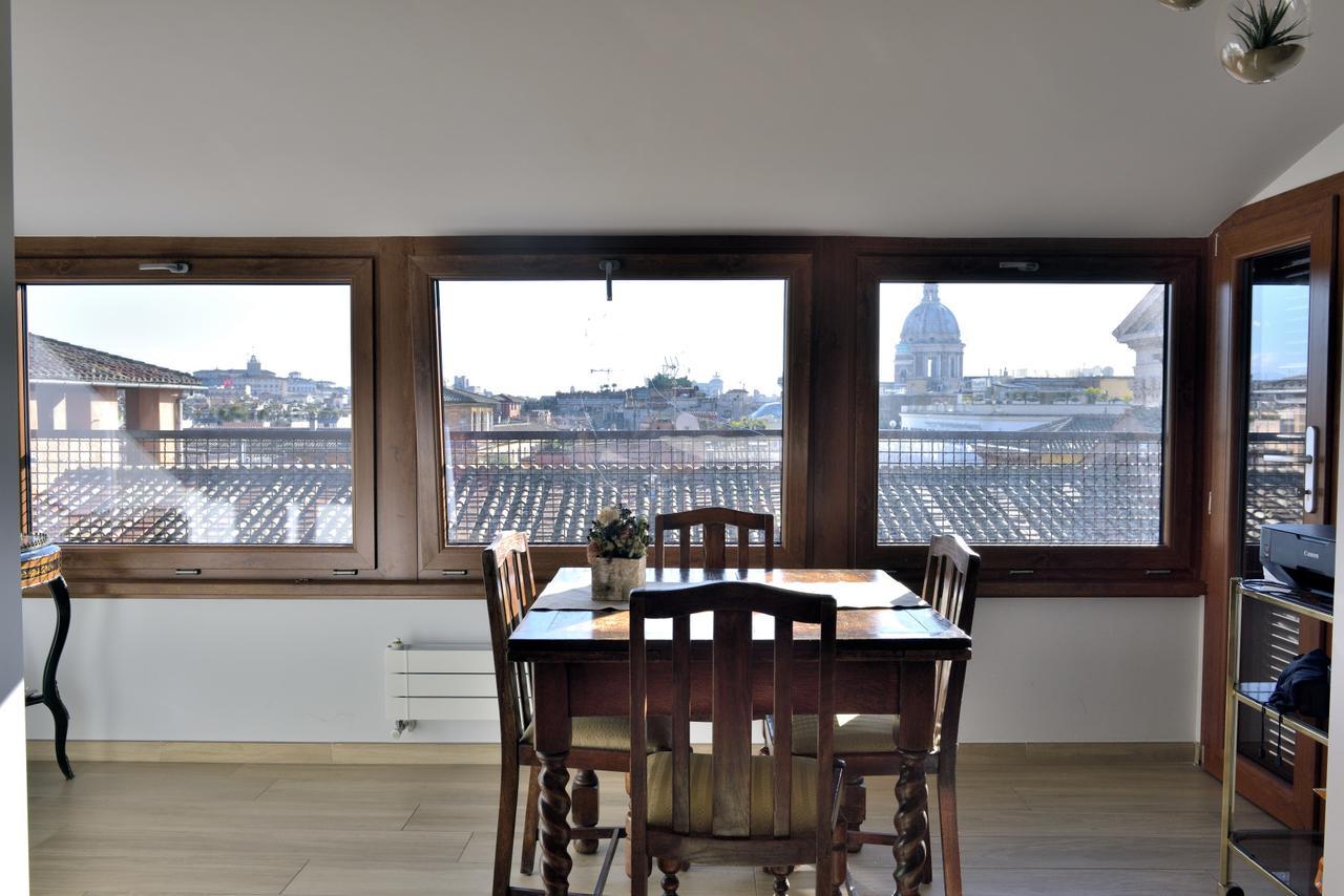Apartmán Irex Via Del Corso Private Attico With Jacuzzi Řím Exteriér fotografie